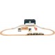 small foot 11235 Gare et accessoires en bois certifiée FSC® 100% adaptée aux trains électriques kit de chemin de fer à partir de 3 ans - B4JMWRRQH