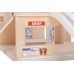 small foot 11235 Gare et accessoires en bois certifiée FSC® 100% adaptée aux trains électriques kit de chemin de fer à partir de 3 ans - B4JMWRRQH