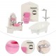UKCOCO Maison de poupée pour salle de bain 1 set mini accessoire de salle de bain Mini outil de salle de bain Modèle enfant couleur aléatoire - B5M56JFKT