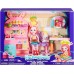 Enchantimals Coffret La Cuisine du Lapin Mini-poupée Bree Lapin et Figurine Animale Twist avec accessoires de cuisine jouet enfant FRH47 - BVA25LPHN