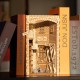 Cutefun Book Nook Kit Insert d'étagère à Livres DIY Serre-Livres en Bois Robuste Puzzle 3D Décoration de Maison de poupée avec Meubles et Accessoires,Jouets éducatifs et Cadeau MK04 - BQKD9YVSZ