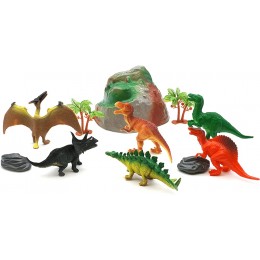 HOVUK® Dinosaures dans un pot Jouets préhistoriques pour enfants à partir de 3 ans - BVQHJARRT