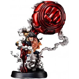 Anime One Piece Figurine,Luffy Gear 4 Kong Gun Nouvelle Figurine Anime Monkey D Luffy Figure 25cm-New World-Figurine Décoration Ornements Collectibles Animations Toy Character Model - BD61KYVGR