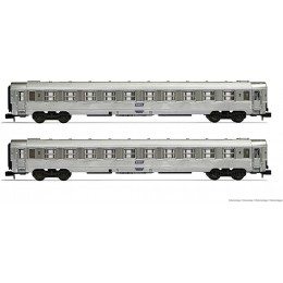 ARNOLD Sncf 2-Unit Dev INOX Coaches 2 X B10 Coaches Iv 9 21 * ARN-HN4337 - BA18BVQLZ