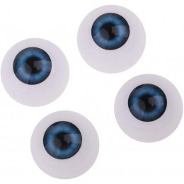 Amagogo Globes Oculaires En Acrylique de 20 Mm pour Bébé Bleu comme décrit - B96WMLFAD