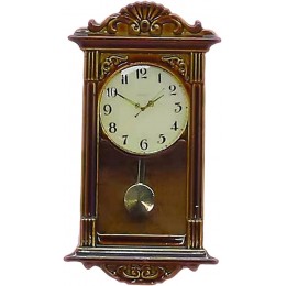 Amagogo Simulation D'accessoires de Jeu D'horloge à Pendule de Maison de Poupée Vintage pour Les Cadeaux - BK66NKPBV