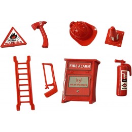 Harilla 8x Accessoire de Lutte Contre L'incendie de Maison de Poupée Miniature pour Les Cadeaux de Vacances Des Tout-petits - B664WKHRY