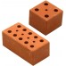Perfeclan 40pcs Briques Rouges Miniatures Cuites à L'argile Mini Briques pour La Construction de Modèles Bricolage - B7N59EGDG
