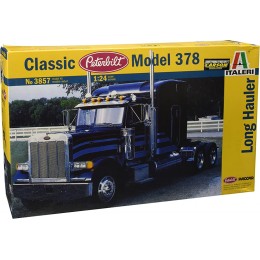 Italeri I3857 Maquette Voiture et Camion Peterbilt 378 Long Hauler Echelle 1:24 - B2817ZNFW