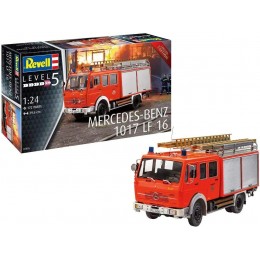 Revell camion de pompier Mercedes Benz 1017 LF16 Édition Limitée-échelle 1 24-niveau 5 5 Maquette 07655 - BBKE4KYGZ