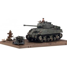CMO Maquette de Char Militaires Sherman Firefly Tank armée Britannique Echelle 1 72 Jouets pour Enfants et Cadeau 7,3 X 3,1 Pouces - B4264ROZH