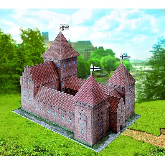 Aue Verlag 20 x 13 x 19 cm Modèle Château de Champ Kit Rouge - BAMDMHNXO