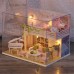 Kits de Maison Bricolage Salle Miniature Set-Woodcraft Construction Kit modèle en bois de construction Set Mini House artisanat Les meilleurs cadeaux d'anniversaire for les femmes et les filles Kit de - B84A9JYUN