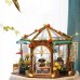 Yedaoiu DIY Bois Doll House Modèle Kits Coffee Shop Miniature Artisanat Chambre avec mobilier et Accessoires pour la décoration de la Maison Cadeau d'anniversaire pour Fille,Marron - BNM9KWPSK