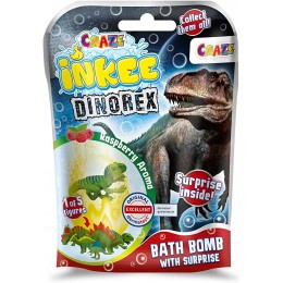 CRAZE INKEE Dinorex Surprise Bombes de bain pour bébé jouets de baignoire à odeur surprise multicolore 35597 - B6672BTGP