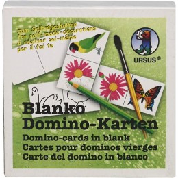 60 cartes blanches pour domino vierges par Ursus - B359HVQSR