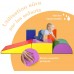 GYMAX Module Motricité Bébé en Mousse Colorée 5 PCS Parcours Motricité Bébé avec Housse en PU et Remplissage en EPE Jouets Éducatifs pour Enfant d'Âge Préscolaire et Bébé - BHKNHJSYV