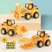 AIPUPU Petits jouets de construction 6 pièces camions de véhicules à traction inertielle ensemble de jouets de mini voiture camion d'ingénierie moulé sous pression cadeaux d'anniversaire pour enfan - BEA2AGXQT