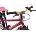 BIKESTAR Vélo Enfant pour Garcons et Filles de 10-13 Ans | Bicyclette Enfant 24 Pouces VTT avec Freins | Berry & Orange - B92KMYVEG