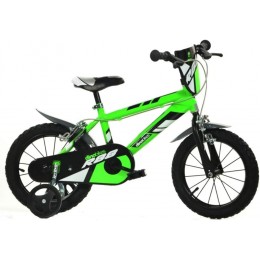 Dino Bikes 414U-R88 Vélo Mixte Acier Multicolore pour Enfant Track 35,6 cm 14" 35 cm 13,8" - B9199SDWA