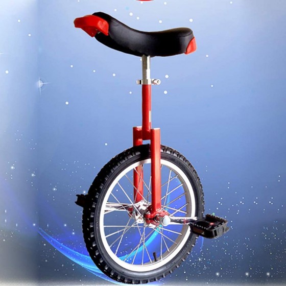 Monocycles Monocycle compétitif bicyclette à cadre très résistant caoutchouc antidérapant résistant à l'usure à la pression à la chute anti-collision voiture adulte professionnelle équilibrant - B3K1HIWHH