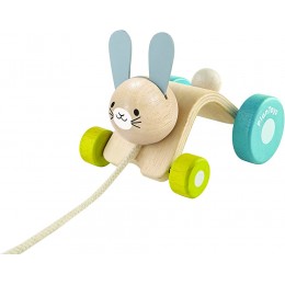PlanToys- Hopping Rabbit PT5701 Wood - B52KQGUAK