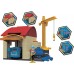 Dickie Toys The Builder 203133010 Bob Le Bricoleur Kit de Jeu pour Garage avec de Nombreuses Fonctions Motif Grue Heppo 10 x 12 cm - BVQM3XZEV