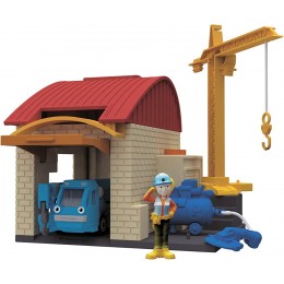 Dickie Toys The Builder 203133010 Bob Le Bricoleur Kit de Jeu pour Garage avec de Nombreuses Fonctions Motif Grue Heppo 10 x 12 cm - BVQM3XZEV