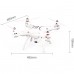 MxecoShop Amandua Syma X8PRO 720P WiFi Caméra FPV GPS en Temps réel positionnement RC Drone Quadcopter - B17W9JMKS