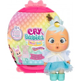 CRY BABIES MAGIC TEARS Dressing Capsule surprise avec 1 Mini poupée qui pleure de vraies larmes à habiller avec ses vêtements et des accessoires à collectionner +3 ans - BJM41FZZG