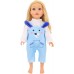 ZWOOS Vêtements de Poupée pour New Born Baby Poupée Tenue de poupée en Coton pour Poupée 35-45 cm - B1VV3JCPG